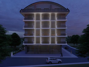 公寓 1 卧室 43 平方米，位于土耳其阿拉尼亚 — 来自开发商和业主的房地产搜索引擎 GEOLN.COM. 照片 5