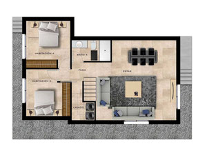 וילה 3 חדרי שינה 110 מ"ר ב-Ciudad de las Comunicaciones, ספרד — חיפוש נדל"ן מפרטי ומקבלן GEOLN.COM. תמונה 9