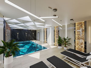 公寓 1 卧室 40 平方米，位于土耳其阿拉尼亚 — 来自开发商和业主的房地产搜索引擎 GEOLN.COM. 照片 63