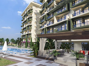 公寓 1 卧室 50 平方米，位于土耳其阿拉尼亚 — 来自开发商和业主的房地产搜索引擎 GEOLN.COM. 照片 25