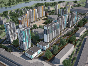 房地产在 ЖК Цветной город — look at the real estate search engine GEOLN.COM. 照片 6