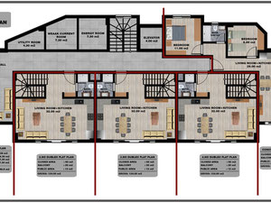 Apartment 1 bedroom 62 m² in Alanya, Turkey — Find off-plan property or real estate resale directly from developers and owners GEOLN.COM. Photo 39