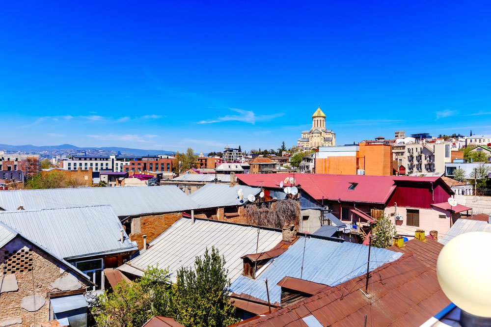 For sale a boutique hotel in old Tbilisi (Georgia) with breathtaking views of the city — Find off-plan property or real estate resale directly from developers and owners GEOLN.COM. Photo 1
