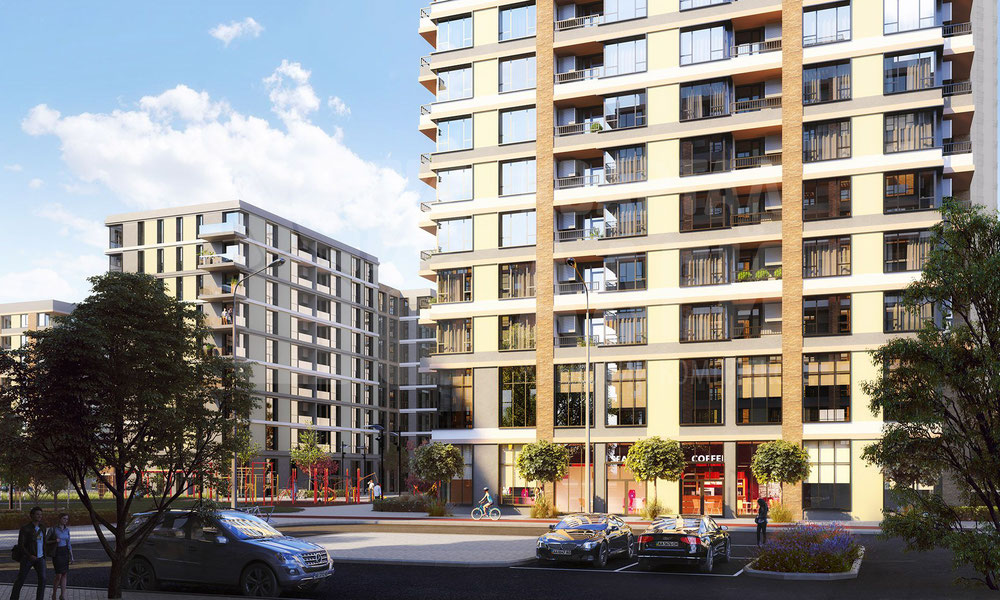 უძრავი კონება Krona Park II — გადახედეთ უძრავი ქონების საძიებო სისტემას GEOLN.COM. ფოტო 1