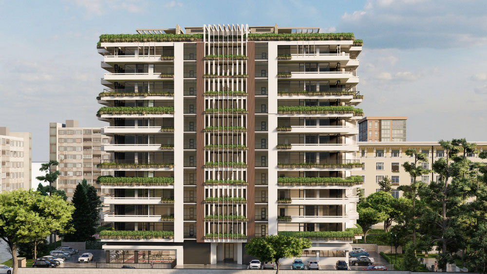 Real estate in Panorama Gardens Chavchavadze — look at the real estate search engine GEOLN.COM. Photo 1