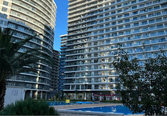 דירות בבאטומי מפרשים לבנים