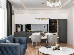 公寓 1 卧室 53 平方米，位于土耳其阿拉尼亚 — 来自开发商和业主的房地产搜索引擎 GEOLN.COM. 照片 48