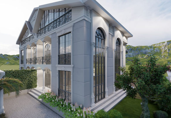 близько до моря, 2 вілли на продаж