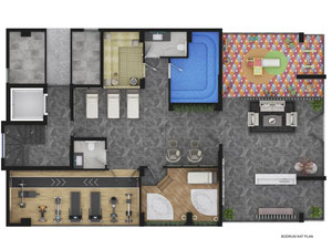 ბინა 1 ოთახიანი 51 მ² ალანიაში, თურქეთი — უძრავი ქონების ყიდვა და მფლო ბელებისგან GEOLN.COM. ფოტო 20