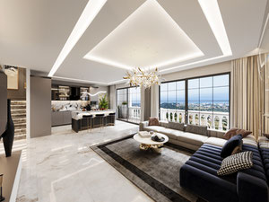 Real estate in %45 PEŞİNAT OTEL KONSEPTİNDE LANSMAN FİYATIYLA 1+1 PROJE!! — look at the real estate search engine GEOLN.COM. Photo 20