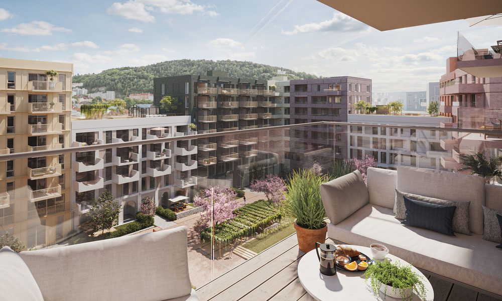 Real estate in Clemenskvartalet — look at the real estate search engine GEOLN.COM. Photo 1