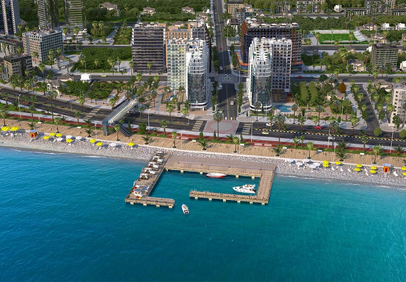 海边的精装修公寓