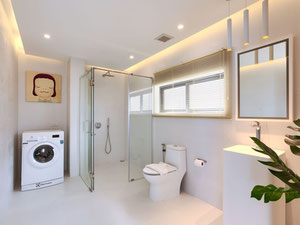 Велика 5-кімнатна вілла з басейном та видом на море в житловому комплексі на схилі — Пошуковик нерухомості від забудовників і власників GEOLN.COM. Фото 9