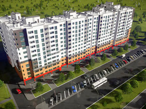 Real estate in Residential complex Mircea cel Batrin 41 — look at the real estate search engine GEOLN.COM. Photo 4