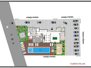 公寓 1 卧室 54 平方米，位于土耳其阿拉尼亚 — 来自开发商和业主的房地产搜索引擎 GEOLN.COM. 照片 22