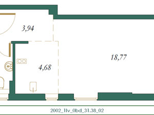 נדל"ן ב В престижном жилом комплексе «Эдельвейс» предлагаются к продаже современные квартиры-студии  — עיין במנוע חיפוש הנדל"ן GEOLN.COM. תמונה 15
