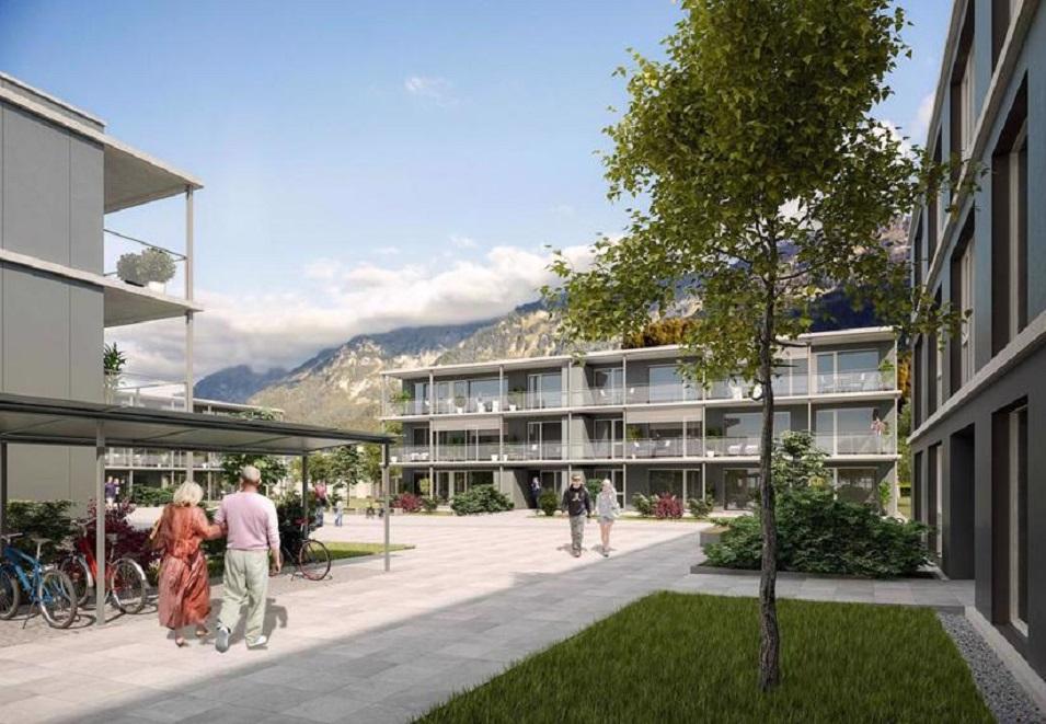 房地产在 Wohnüberbauung Herreney — look at the real estate search engine GEOLN.COM. 照片 1