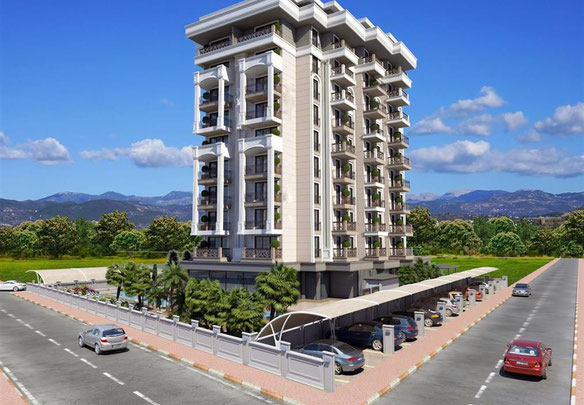 Апартаменти 1 спальня 55 м² в Аланьї, Туреччина