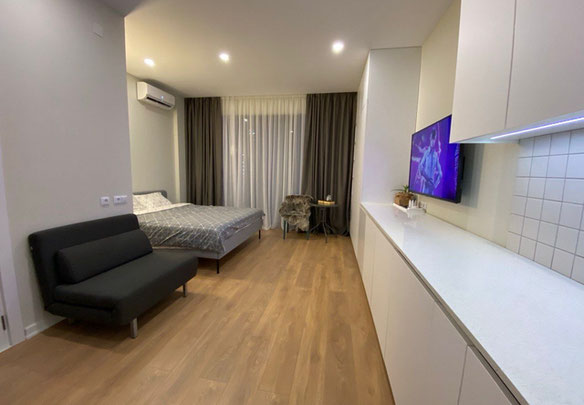 Es wird eine Wohnung in Batumi verkauft