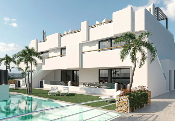 Bungalow 3 bedrooms 80 m² in Santiago de la Ribera, Spain