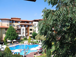 山中的公寓，在水疗度假村，在保加利亚的海边，圣弗拉斯 — 来自开发商和业主的房地产搜索引擎 GEOLN.COM. 照片 3