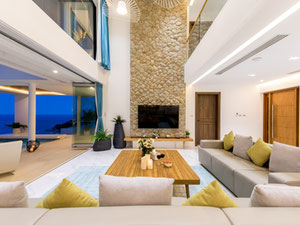 მოდერნული 4 საძინებელი აუზის ვილა პანორამული ოკეანის ხედით ჩავენგში — უძრავი ქონების ყიდვა და მფლო ბელებისგან GEOLN.COM. ფოტო 39