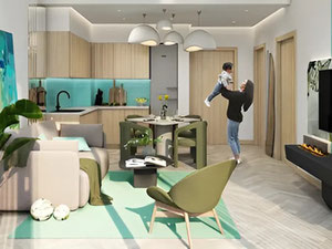 在Evergreens出售公寓 — 来自开发商和业主的房地产搜索引擎 GEOLN.COM. 照片 3