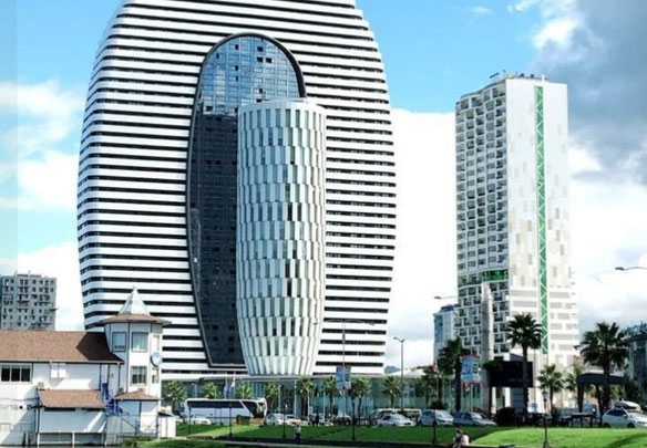 Продается 1-комнатная квартира в Courtyard Marriott Batumi