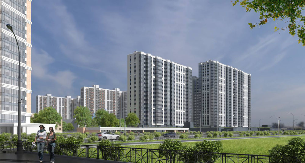 房地产在 ЖК Звездный дуэт — look at the real estate search engine GEOLN.COM. 照片 1