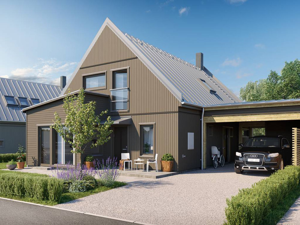 Immobilien in Kedjehus i Ranagard — Schauen Sie sich die Immobiliensuchmaschine GEOLN.COM an. Foto 1