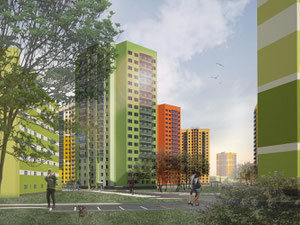 房地产在 ЖК Новая Охта  — look at the real estate search engine GEOLN.COM. 照片 2