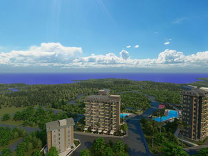 公寓 1 卧室 55 平方米，位于土耳其阿拉尼亚 — 来自开发商和业主的房地产搜索引擎 GEOLN.COM. 照片 4