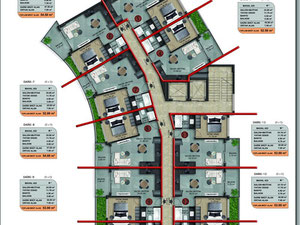 公寓 1 卧室 53 平方米，位于土耳其阿拉尼亚 — 来自开发商和业主的房地产搜索引擎 GEOLN.COM. 照片 75