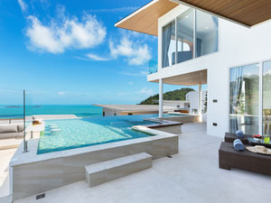 პრემიუმ 4 საძინებელი აუზის ვილა ოკეანისა და მთების ხედებით — უძრავი ქონების ყიდვა და მფლო ბელებისგან GEOLN.COM. ფოტო 42