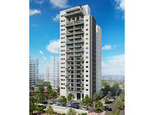 Real estate in Yitzhaki in the Colony Tower — look at the real estate search engine GEOLN.COM. Photo 3