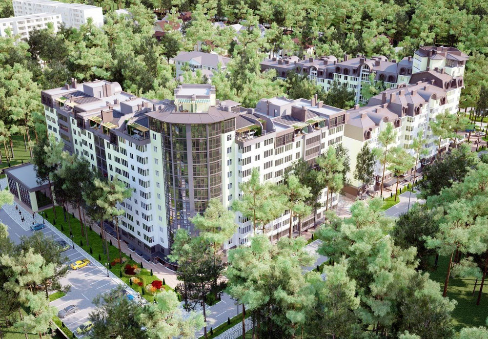 Real estate in Irpenskiye Lipki — look at the real estate search engine GEOLN.COM. Photo 1