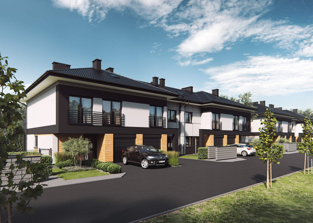 Real estate in Domy w Ozarowie — look at the real estate search engine GEOLN.COM. Photo 1