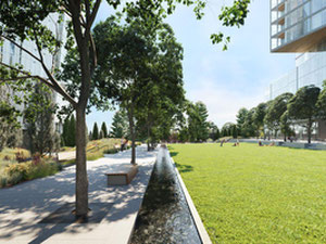 Real estate in One Waterline Square — look at the real estate search engine GEOLN.COM. Photo 8