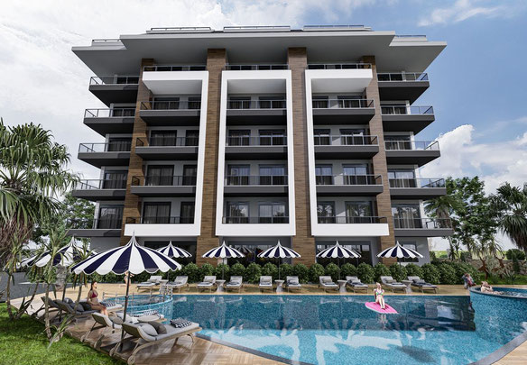 Piso 1 habitación 62 m² en Alanya, Turquía