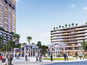 טורקיה. איסטנבול. דירת יוקרה בשטח של 79מ"ר במתחם מגורים חדש — חיפוש נדל"ן מפרטי ומקבלן GEOLN.COM. תמונה 2