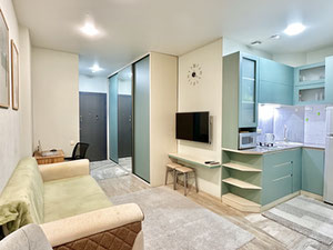 An apartment to live in one of the best buildings in Batumi, one hundred meters from the Metro City shopping center — Find off-plan property or real estate resale directly from developers and owners GEOLN.COM. Photo 11