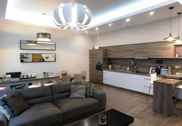 Apartment in a big city in Hungary, Budapest