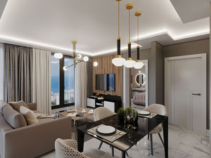 公寓 1 卧室 52 平方米，位于土耳其阿拉尼亚 — 来自开发商和业主的房地产搜索引擎 GEOLN.COM. 照片 29