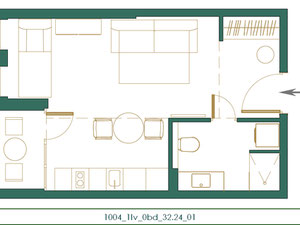 נדל"ן ב В престижном жилом комплексе «Эдельвейс» предлагаются к продаже современные квартиры-студии  — עיין במנוע חיפוש הנדל"ן GEOLN.COM. תמונה 10
