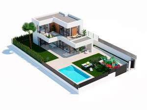 Willa 3 sypialnie 140 m² w Finestrat, Hiszpania — Wyszukiwarka nieruchomości od deweloperów i właścicieli GEOLN.COM. Zdjęcie 3