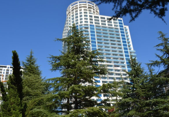 Black frame for sale in a new building