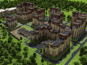 Real estate in Microdistrict Polet na Noginske — look at the real estate search engine GEOLN.COM. Photo 3