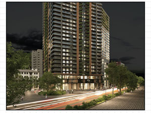 Apartament w kompleksie White Square — Wyszukiwarka nieruchomości od deweloperów i właścicieli GEOLN.COM. Zdjęcie 2