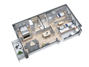 Real estate in Taulat 179 — look at the real estate search engine GEOLN.COM. Photo 6