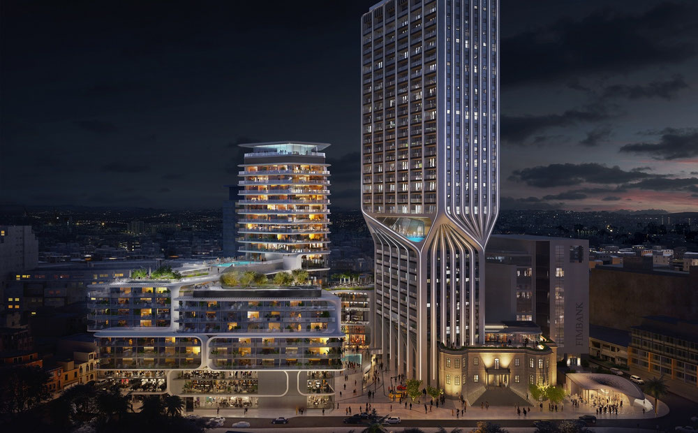 Real estate in Mercury Towers — look at the real estate search engine GEOLN.COM. Photo 1